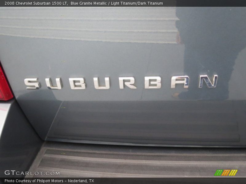 Blue Granite Metallic / Light Titanium/Dark Titanium 2008 Chevrolet Suburban 1500 LT