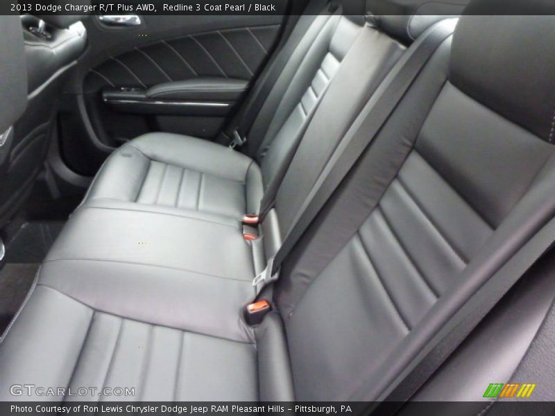 Rear Seat of 2013 Charger R/T Plus AWD