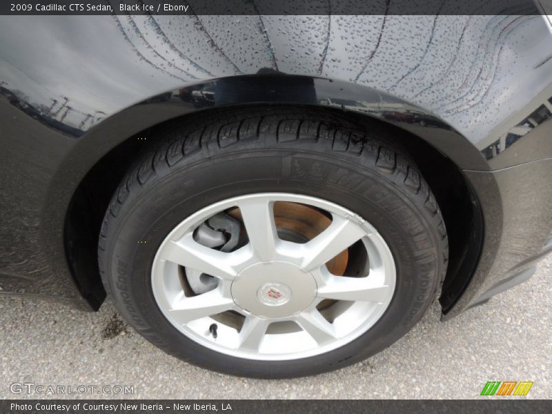 Black Ice / Ebony 2009 Cadillac CTS Sedan