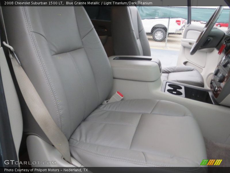 Blue Granite Metallic / Light Titanium/Dark Titanium 2008 Chevrolet Suburban 1500 LT