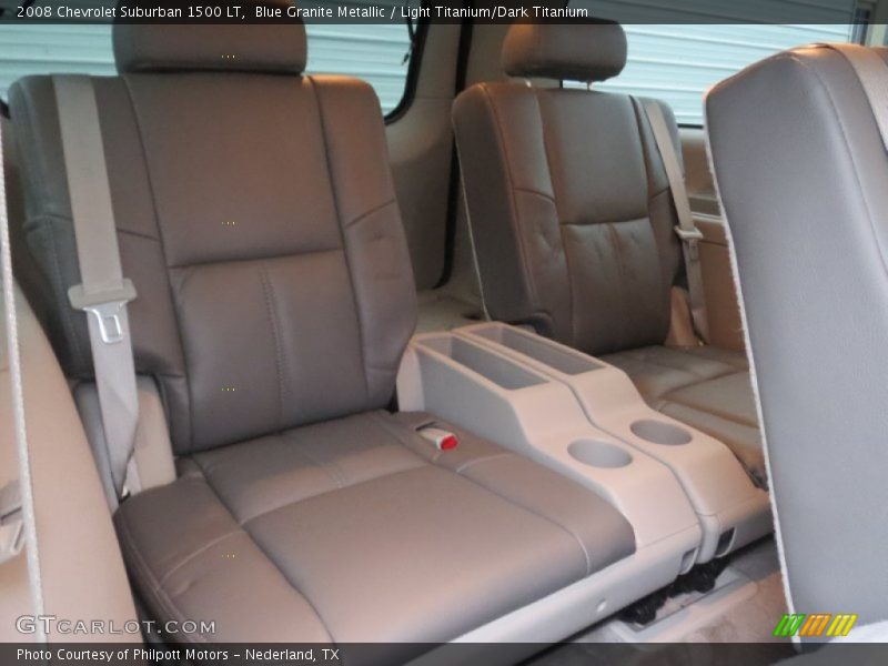 Blue Granite Metallic / Light Titanium/Dark Titanium 2008 Chevrolet Suburban 1500 LT