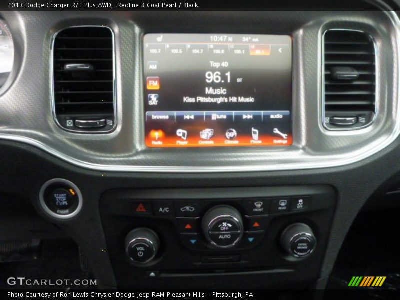 Redline 3 Coat Pearl / Black 2013 Dodge Charger R/T Plus AWD