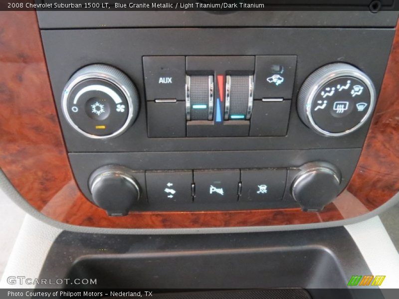 Blue Granite Metallic / Light Titanium/Dark Titanium 2008 Chevrolet Suburban 1500 LT