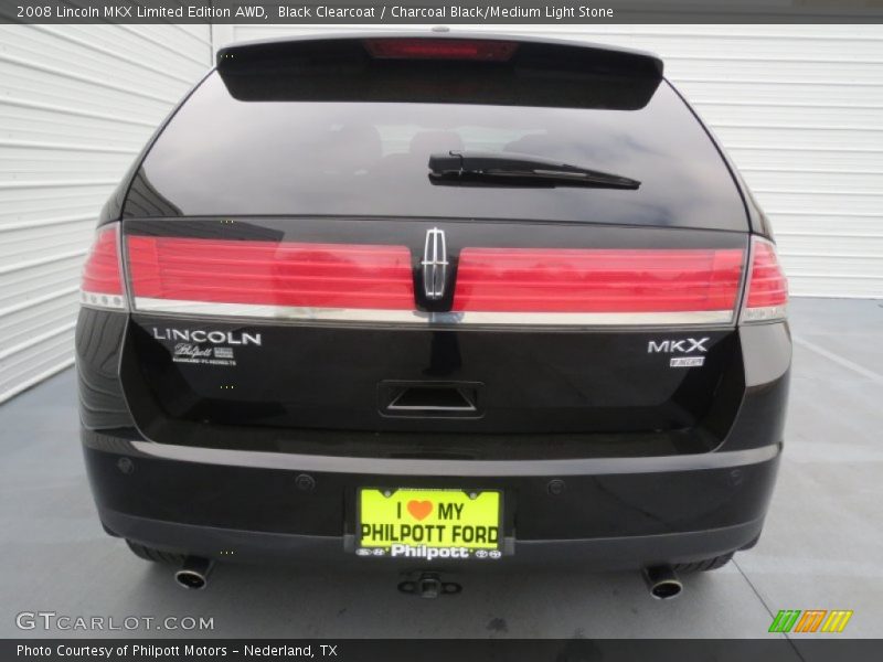 Black Clearcoat / Charcoal Black/Medium Light Stone 2008 Lincoln MKX Limited Edition AWD