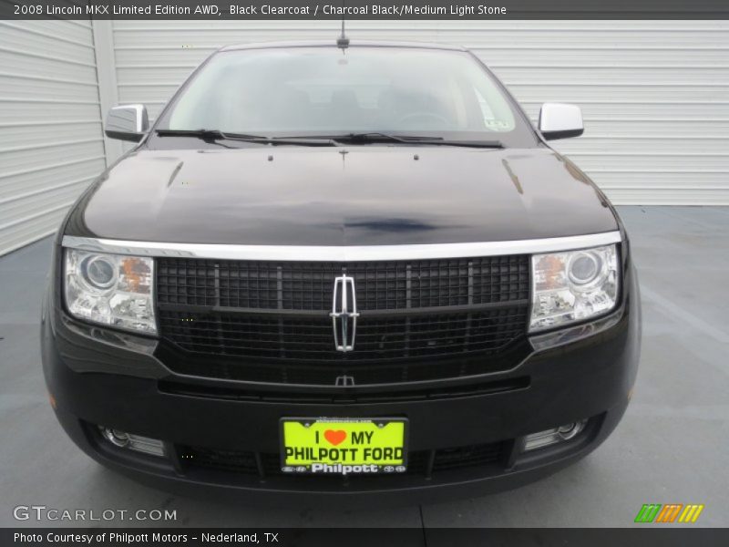 Black Clearcoat / Charcoal Black/Medium Light Stone 2008 Lincoln MKX Limited Edition AWD