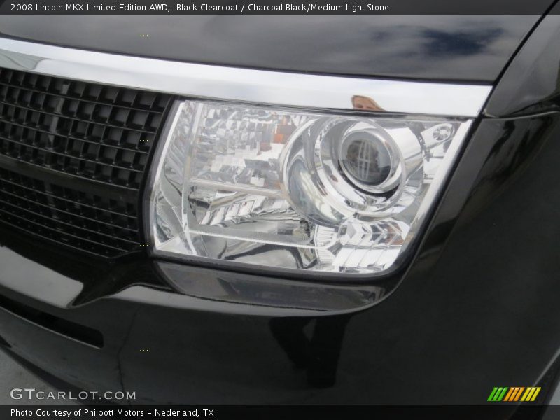 Black Clearcoat / Charcoal Black/Medium Light Stone 2008 Lincoln MKX Limited Edition AWD