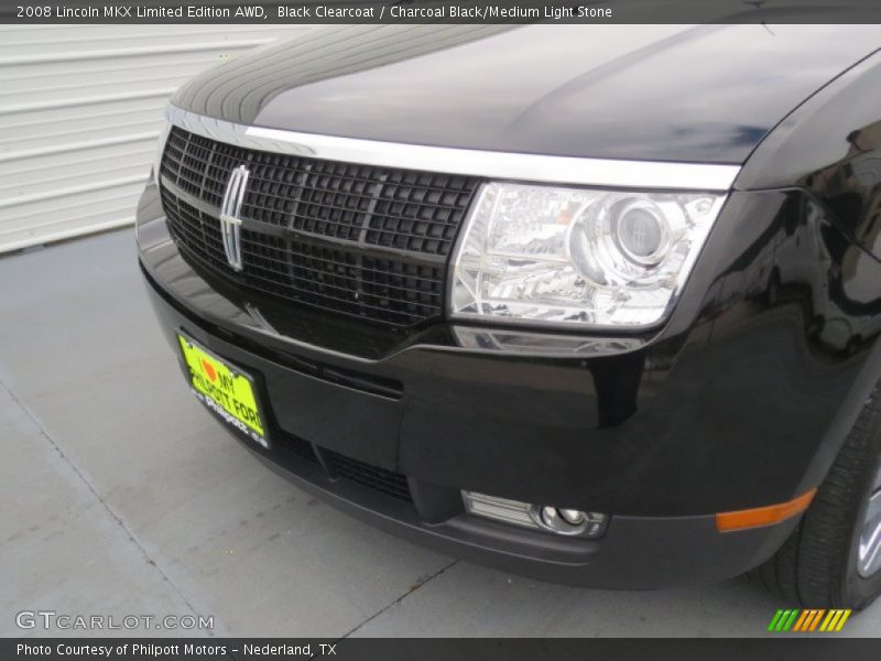 Black Clearcoat / Charcoal Black/Medium Light Stone 2008 Lincoln MKX Limited Edition AWD