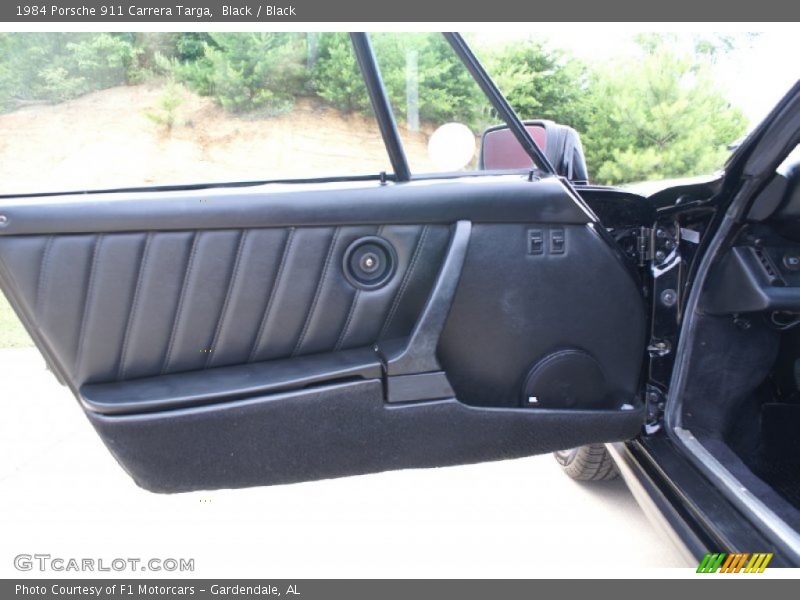 Door Panel of 1984 911 Carrera Targa