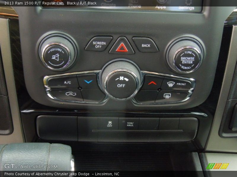 Controls of 2013 1500 R/T Regular Cab