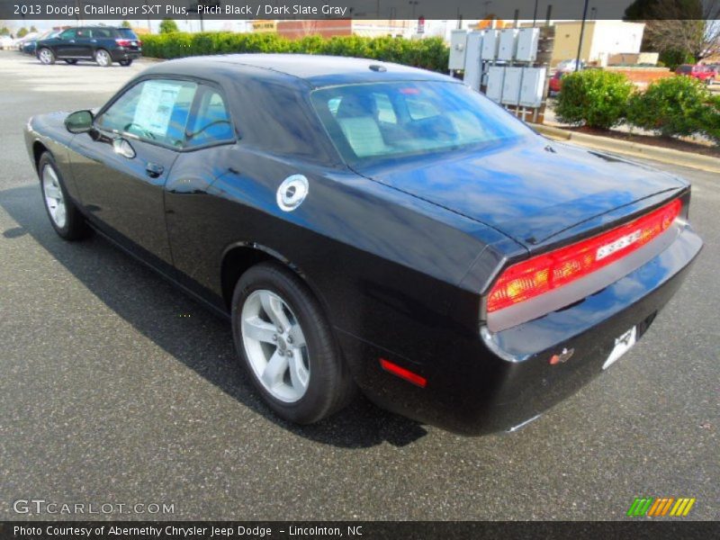 Pitch Black / Dark Slate Gray 2013 Dodge Challenger SXT Plus