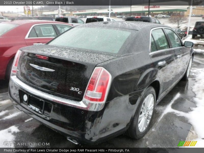 Gloss Black / Black 2013 Chrysler 300 C AWD