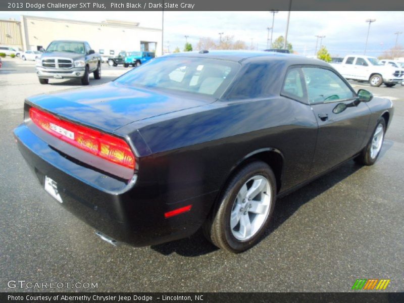 Pitch Black / Dark Slate Gray 2013 Dodge Challenger SXT Plus
