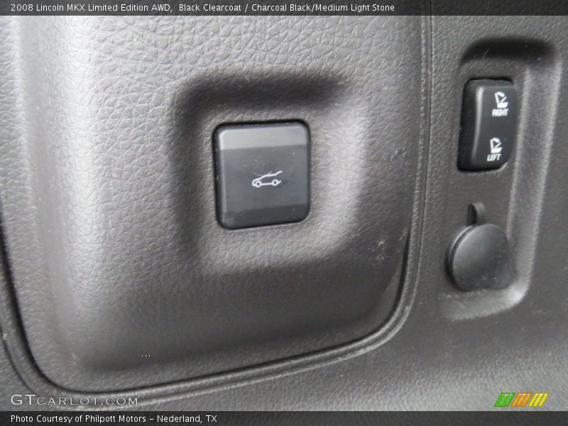 Black Clearcoat / Charcoal Black/Medium Light Stone 2008 Lincoln MKX Limited Edition AWD