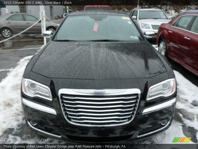 Gloss Black / Black 2013 Chrysler 300 C AWD