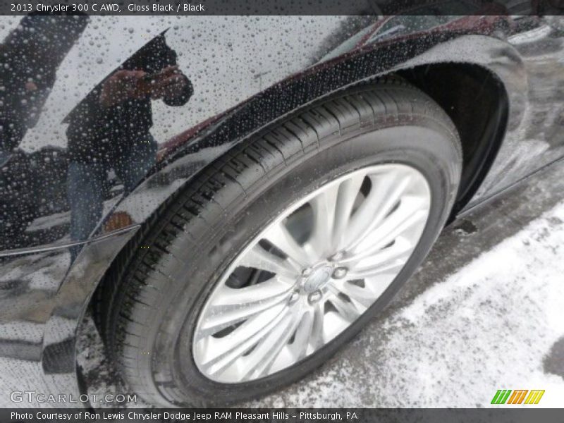 Gloss Black / Black 2013 Chrysler 300 C AWD