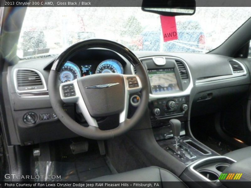 Dashboard of 2013 300 C AWD