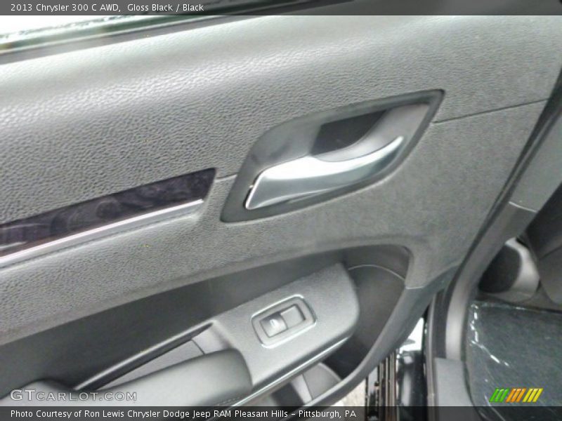 Gloss Black / Black 2013 Chrysler 300 C AWD