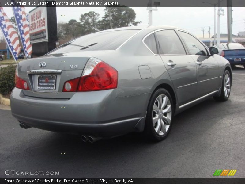Diamond Graphite Metallic / Graphite 2006 Infiniti M 35 Sedan