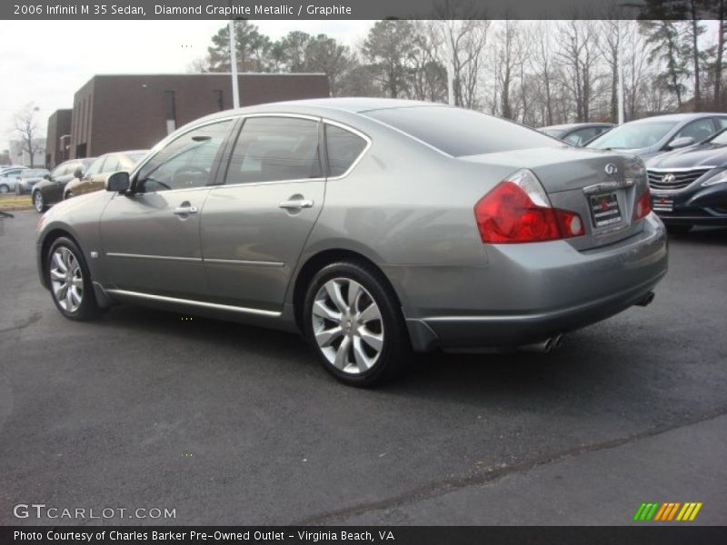 Diamond Graphite Metallic / Graphite 2006 Infiniti M 35 Sedan