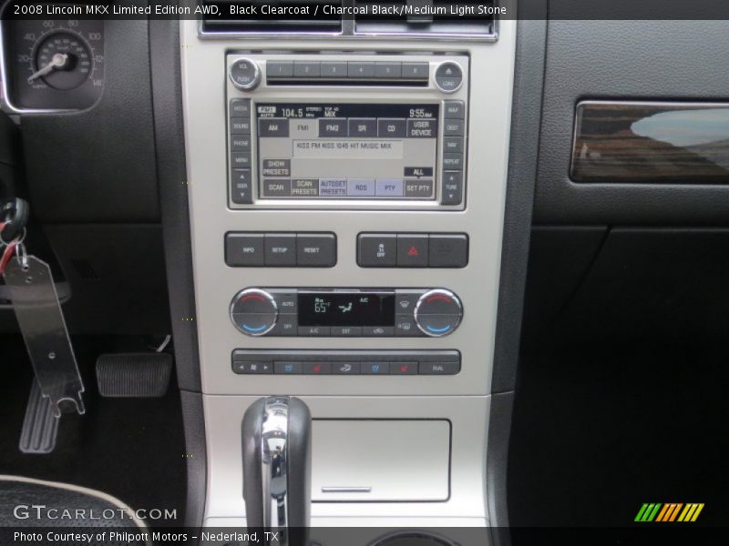 Controls of 2008 MKX Limited Edition AWD