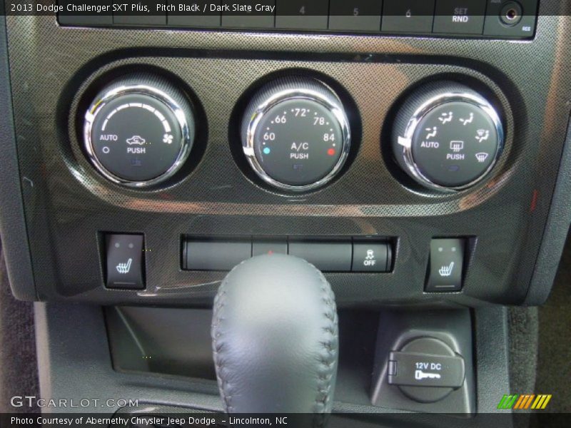 Pitch Black / Dark Slate Gray 2013 Dodge Challenger SXT Plus