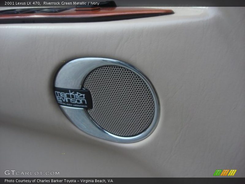Riverrock Green Metallic / Ivory 2001 Lexus LX 470