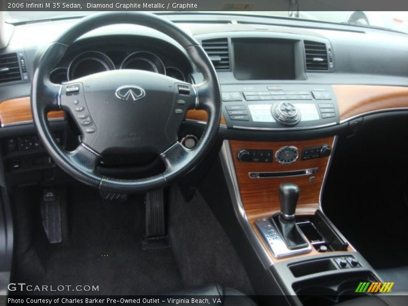 Diamond Graphite Metallic / Graphite 2006 Infiniti M 35 Sedan