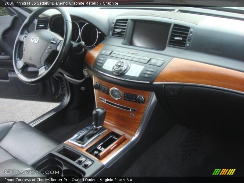 Diamond Graphite Metallic / Graphite 2006 Infiniti M 35 Sedan