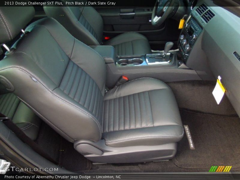 Pitch Black / Dark Slate Gray 2013 Dodge Challenger SXT Plus