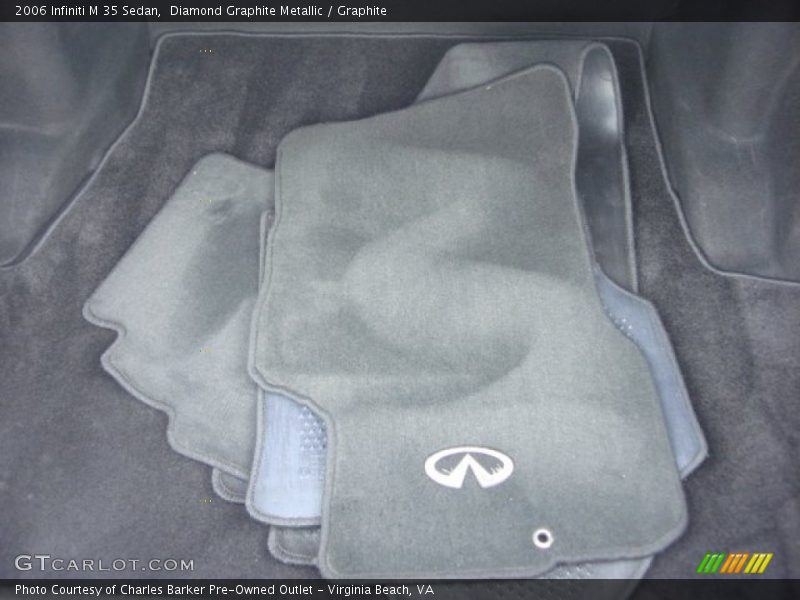 Diamond Graphite Metallic / Graphite 2006 Infiniti M 35 Sedan