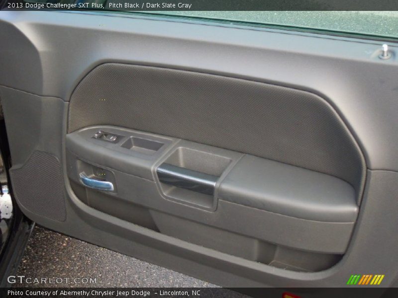 Pitch Black / Dark Slate Gray 2013 Dodge Challenger SXT Plus