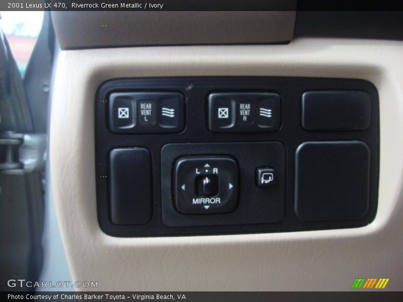 Riverrock Green Metallic / Ivory 2001 Lexus LX 470