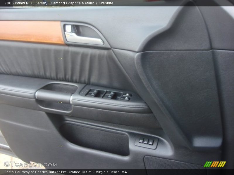 Diamond Graphite Metallic / Graphite 2006 Infiniti M 35 Sedan