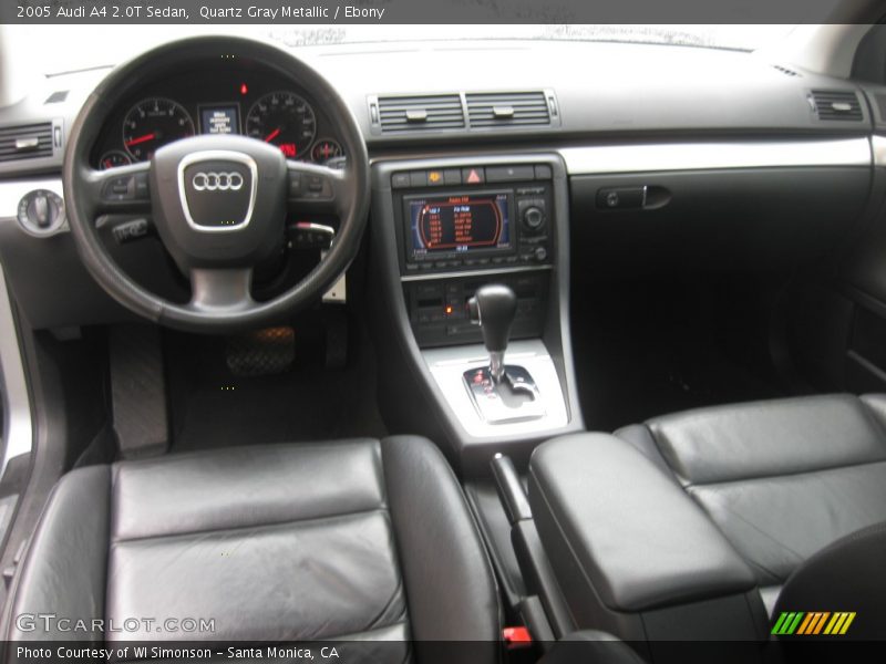 Ebony Interior - 2005 A4 2.0T Sedan 