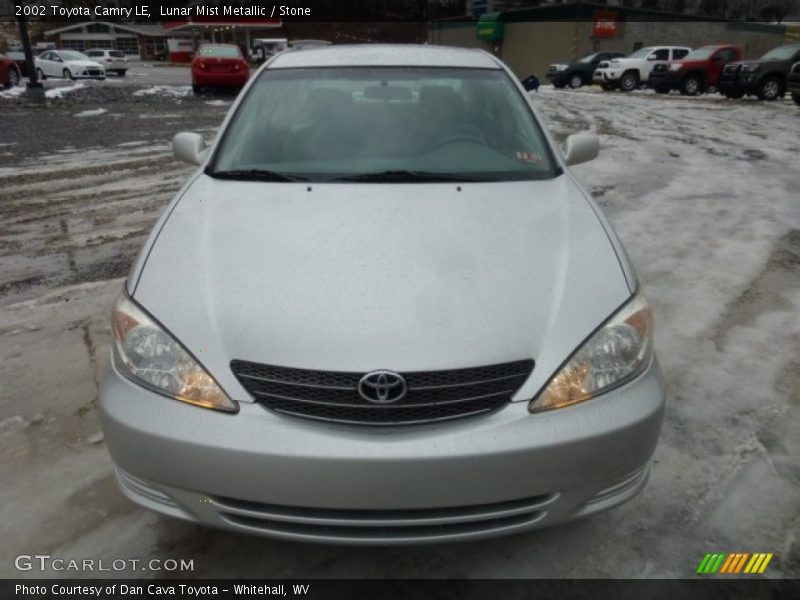 Lunar Mist Metallic / Stone 2002 Toyota Camry LE