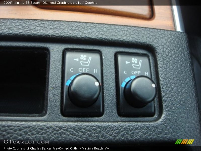 Diamond Graphite Metallic / Graphite 2006 Infiniti M 35 Sedan