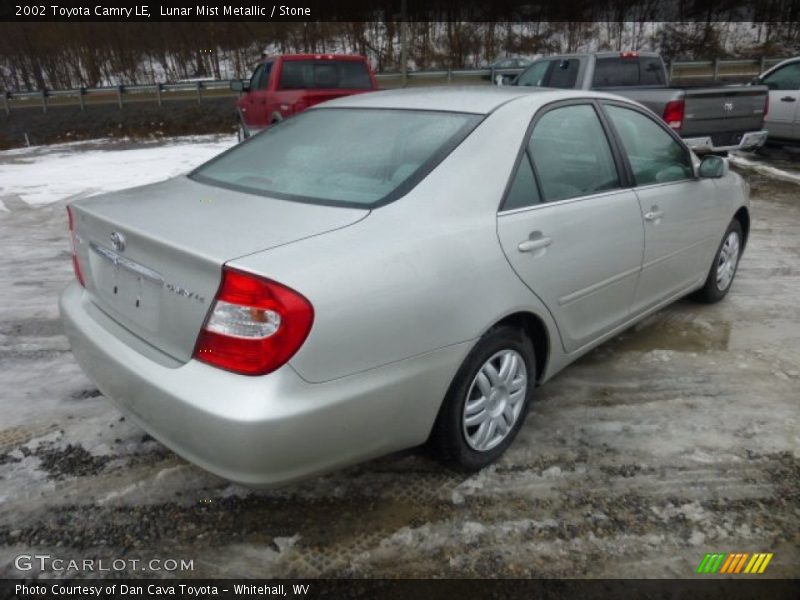 Lunar Mist Metallic / Stone 2002 Toyota Camry LE