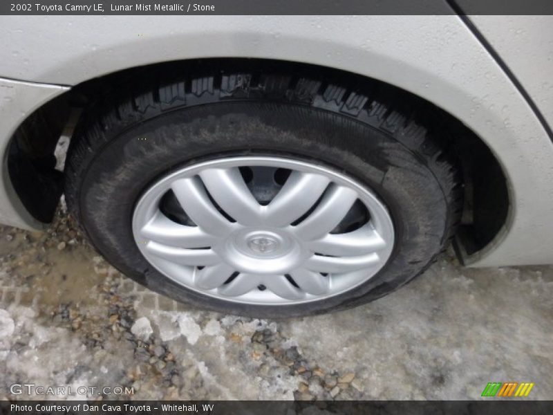 Lunar Mist Metallic / Stone 2002 Toyota Camry LE