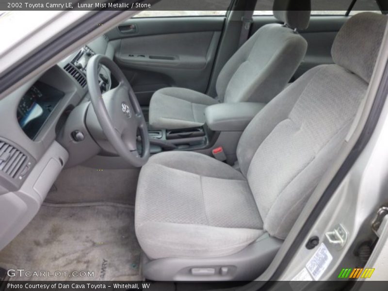 Front Seat of 2002 Camry LE