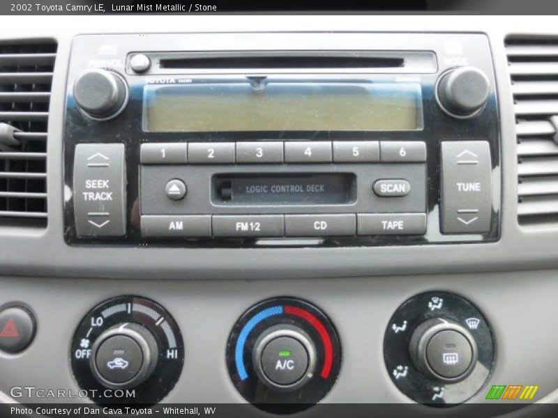 Audio System of 2002 Camry LE