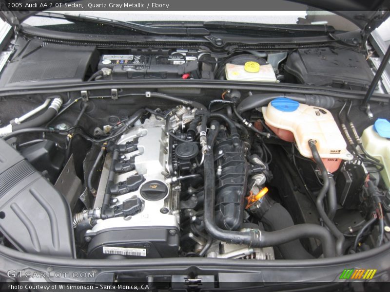  2005 A4 2.0T Sedan Engine - 2.0 Liter FSI Turbocharged DOHC 16-Valve 4 Cylinder