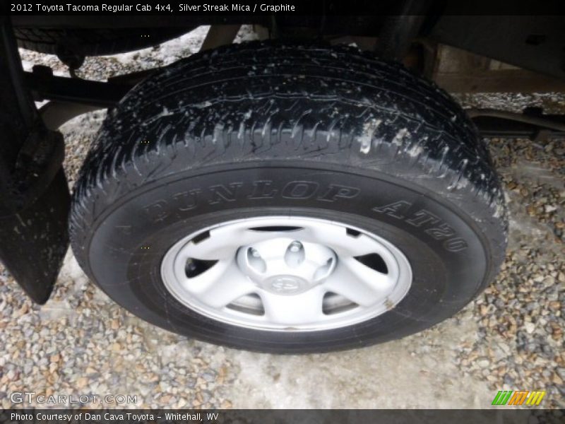 Silver Streak Mica / Graphite 2012 Toyota Tacoma Regular Cab 4x4