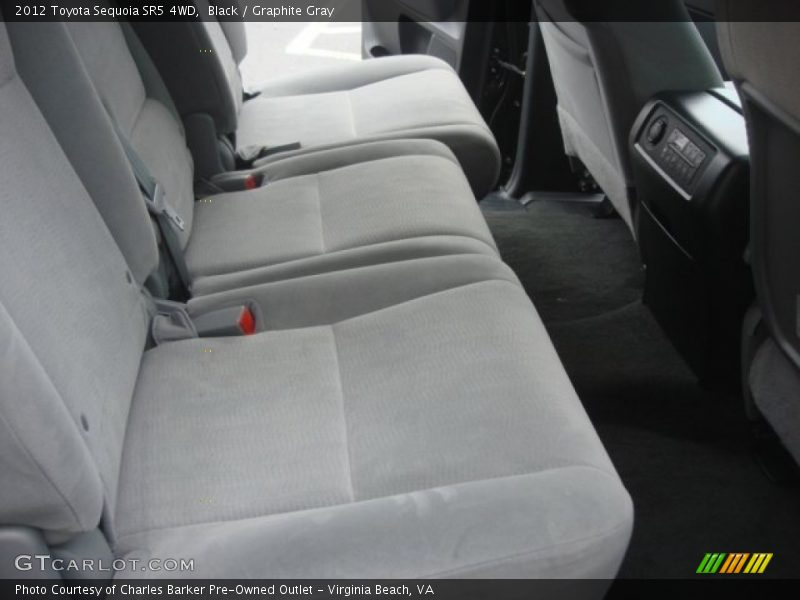 Black / Graphite Gray 2012 Toyota Sequoia SR5 4WD