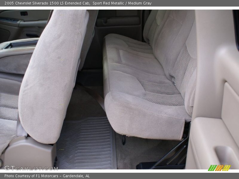Sport Red Metallic / Medium Gray 2005 Chevrolet Silverado 1500 LS Extended Cab