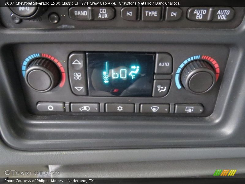 Graystone Metallic / Dark Charcoal 2007 Chevrolet Silverado 1500 Classic LT  Z71 Crew Cab 4x4