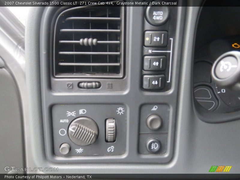 Graystone Metallic / Dark Charcoal 2007 Chevrolet Silverado 1500 Classic LT  Z71 Crew Cab 4x4