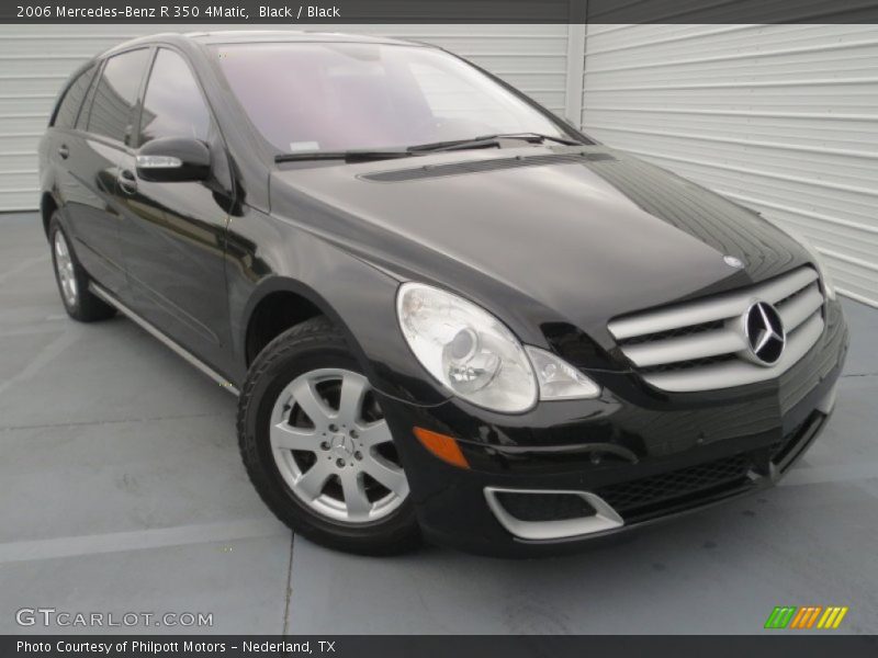 Black / Black 2006 Mercedes-Benz R 350 4Matic