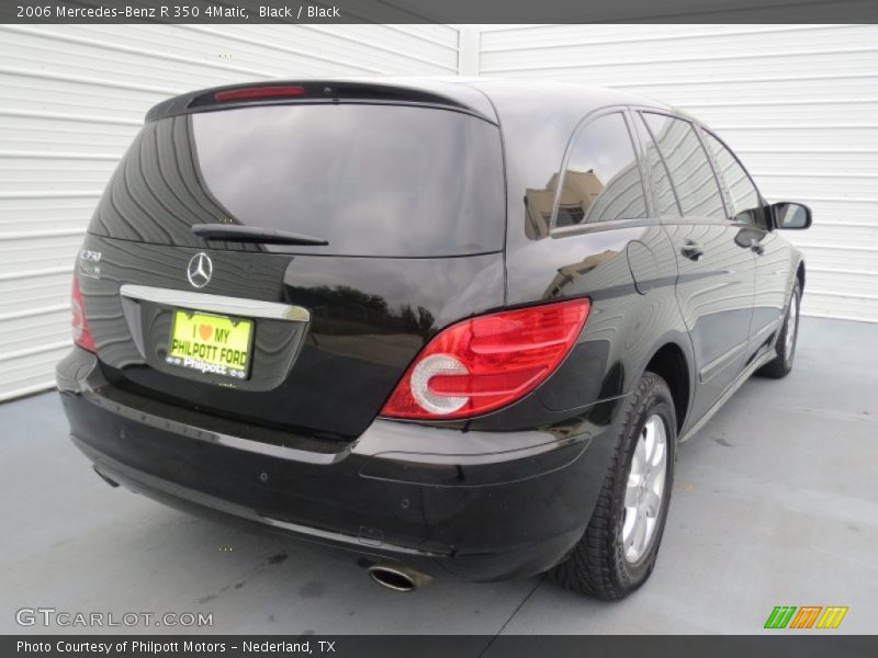 Black / Black 2006 Mercedes-Benz R 350 4Matic