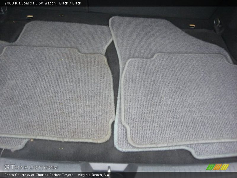 Black / Black 2008 Kia Spectra 5 SX Wagon