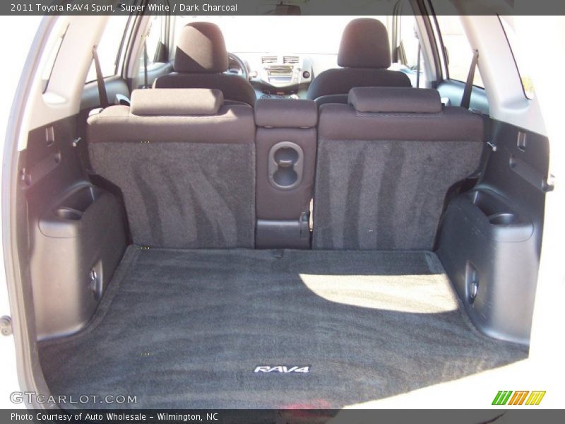 Super White / Dark Charcoal 2011 Toyota RAV4 Sport